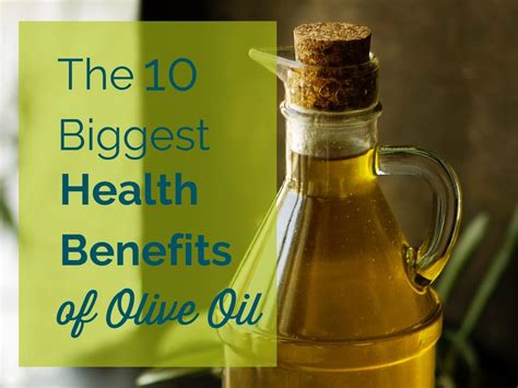 The 10 Biggest Health Benefits of Olive Oil - HormonesBalance.com