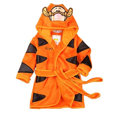 Character Cotton Child Robe kids Bathrobe Children's Roupao Infant 6 Colors Baby Cloth Bath Robe ...