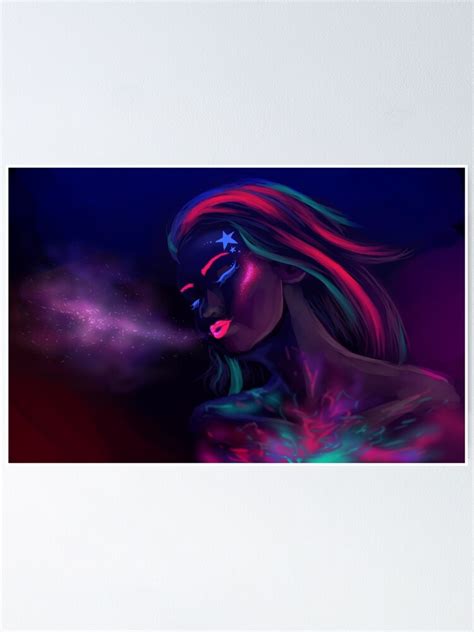 "NEON GLOW" Poster for Sale by thecakeissisley | Redbubble