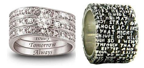 15+ Most Unique Engravings on Wedding Rings