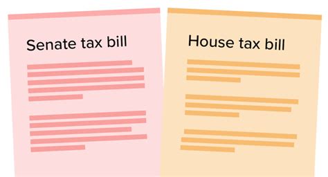 10 key differences between the dueling Senate and House Tax bills