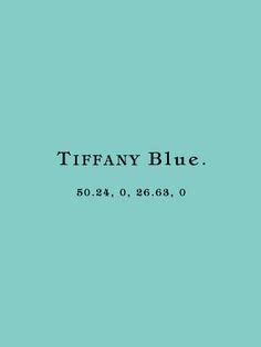 Tiffany Blue : Pantone 1837 … | Tiffany blue paint, Tiffany blue color ...