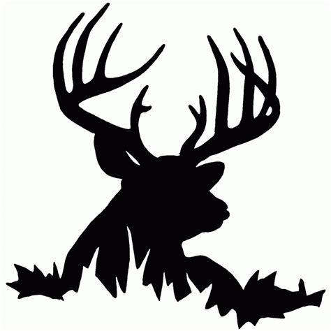 Deer Skull Silhouette Vector at GetDrawings | Free download