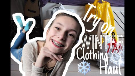 Try On Haul ♡ Winter 2015 ♡ Clothing Haul - YouTube