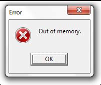 Как исправить ошибку out of memory windows 10