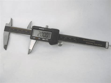 Digital Caliper 6 Inch Stainless Steel Measures Inch/MM with Case ...