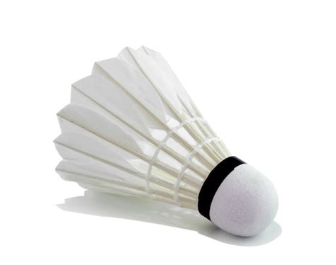 Premium Photo | Badminton shuttlecock isolated