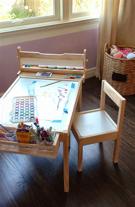 Design Ingenuity: DIY Kids Craft Table | Kids craft tables, Craft table ikea, Diy kids table