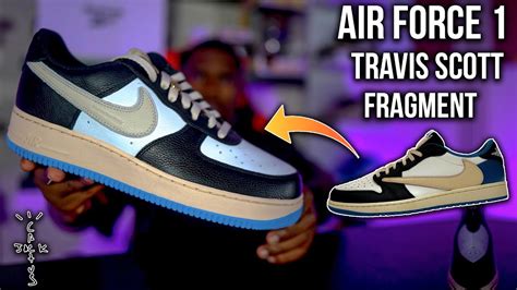 Custom Air Force 1 Travis Scott Fragment " Sneaker Of The Year" - YouTube