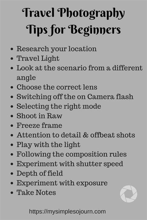 Photography Tips