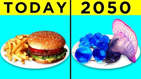 Future Food Menu of 2050 - YouTube