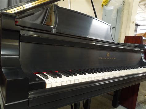 Steinway Model D in Ebony Satin Restored - DC Piano Company