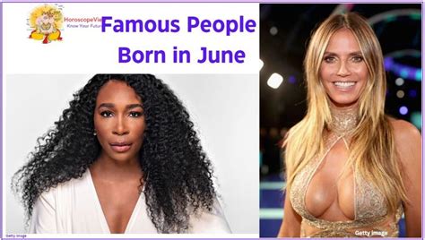 June Celebrities - Famous People Born in June in 2023 | List of famous people, Celebrities ...