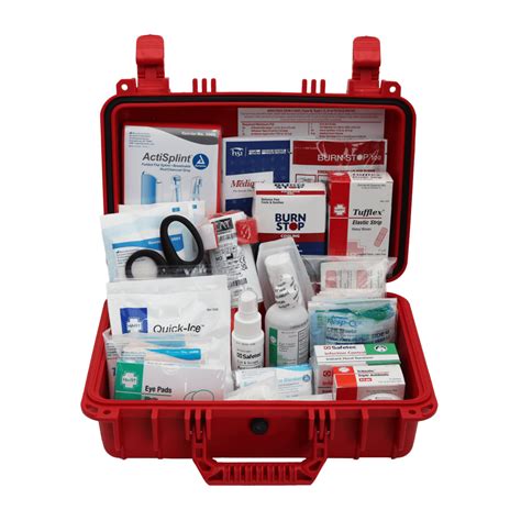 Red Rugged Class B First Aid Kit • First Aid Supplies Online