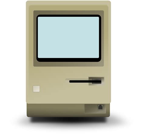 Clipart - Macintosh 128K - CPU only