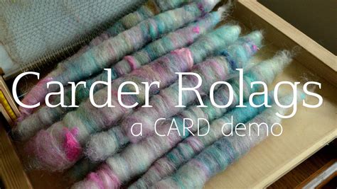 How to Make Rolags on a Drum Carder (With images) | Diy spinning wheel, Spinning wool, Hand dyed ...