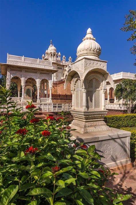 Famous Jaswant Thada Mausoleum in Jodhpur, Rajasthan, India Editorial Image - Image of jaswant ...