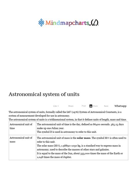 Astronomical System of Units | PDF | Astronomical Unit | Physical Sciences