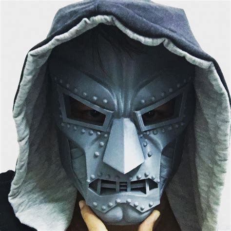 3D Print of Warrior Doom Mask - Halloween Cosplay by 3DpropsDesigns