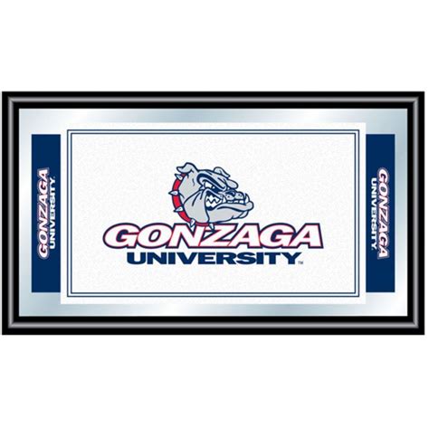 Gonzaga Logo Black And White - Gonzaga Basketball Embroidered League Heavy Weight Nylon ...