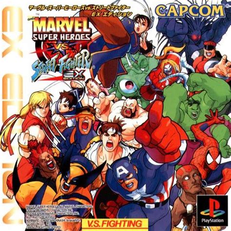 Marvel Super Heroes vs Street Fighter EX Edition - Ps1 ~ Rei Dos Arquivos - Downloads Completos