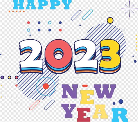 2023 happy new year, png | PNGWing