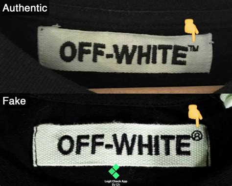 How To Legit Check Older Off White Neck Tags | Vintage tags, Off white, Brand symbols