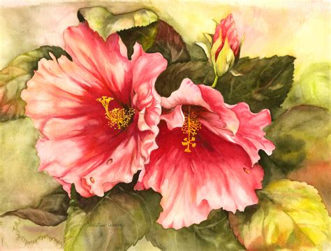 Hibiscus Watercolor