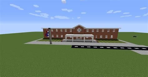 Check Out A School That I Made *Inspired By TSMC Minecraft* : Minecraft