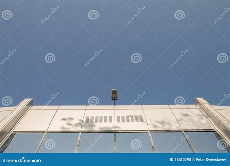 Football Stadium Floodlights Stock Photo - Image of pole, horizontal: 46350798