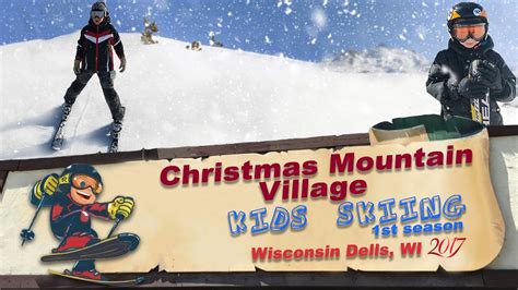 Christmas Mountain Village - Kids Skiing - YouTube