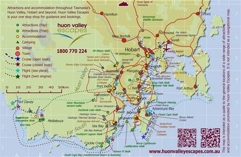 Map of Southern Tasmania