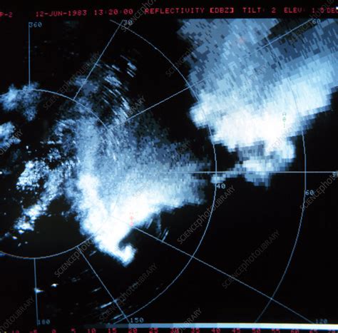 Tornado Hook Echo - Stock Image - C025/3395 - Science Photo Library