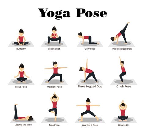 Basic Yoga Poses Printable Chart - Infoupdate.org