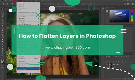 How to Flatten Layers in Photoshop