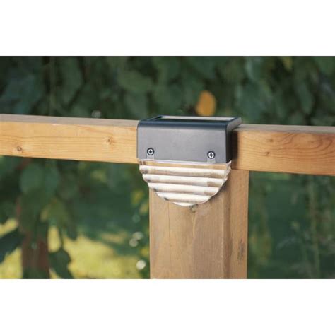 Moonrays Solar Railing Lights - 26486 | Blain's Farm & Fleet