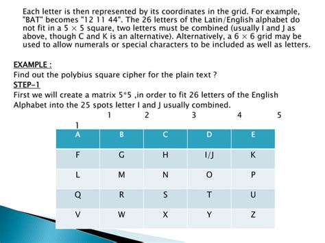 Polyalphabetic Substitution Cipher