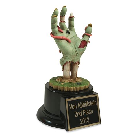 Zombie Hand Trophy - Far Out Awards