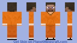 prisoner steve Minecraft Skin