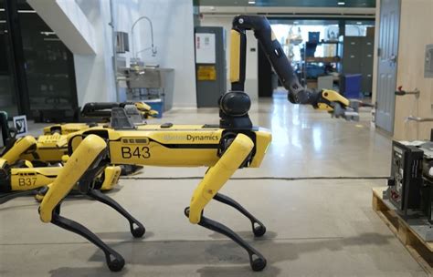 Spot Robot Automating Circuit Breaker Tripping and Racking - Robotic Gizmos