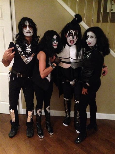 "KISS" band members..lol | Halloween costumes 2014, Halloween costumes, Diy halloween costumes