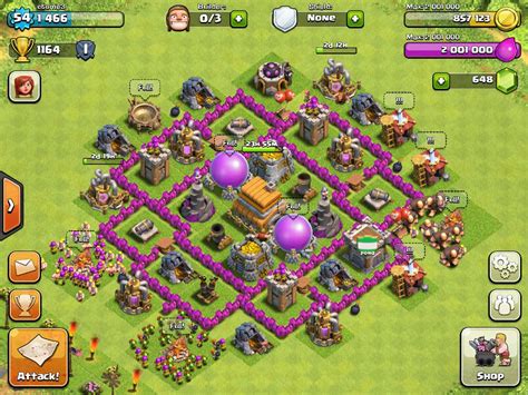 Clash of Clans Base Designs Town Hall Level 6 – Clash of Clans Wiki