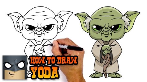 How to Draw Yoda | Star Wars - YouTube