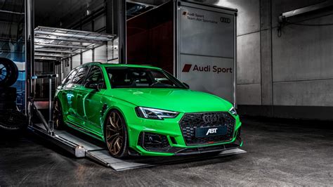 ABT Audi RS4 2019 4K Wallpaper - HD Car Wallpapers #12155