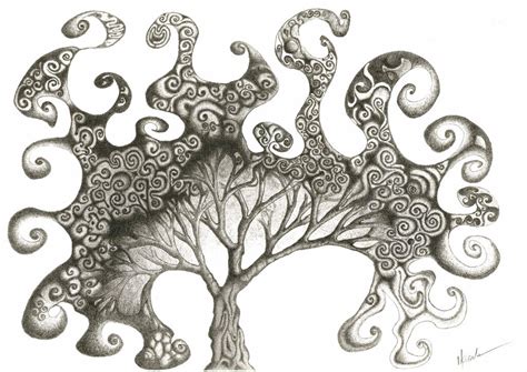 Surreal Tree Finished by mmedinax on DeviantArt