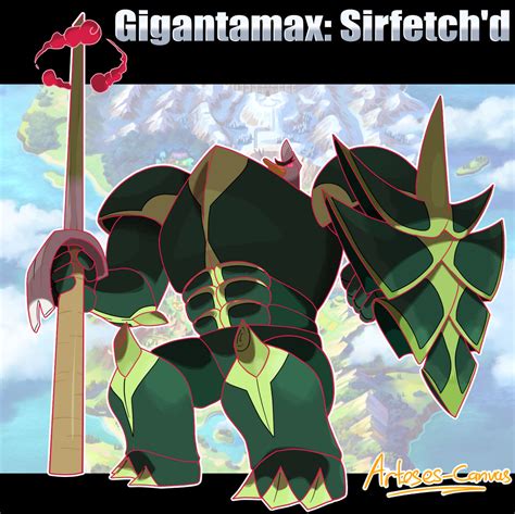 Gigantamax Sirfecthd by Arteses-Canvas on DeviantArt