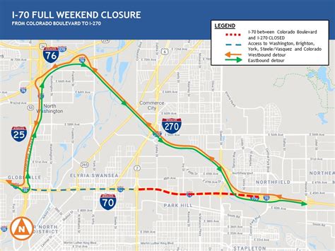 I-70 Closed This Weekend from I-270 to Colorado Boulevard — Colorado ...