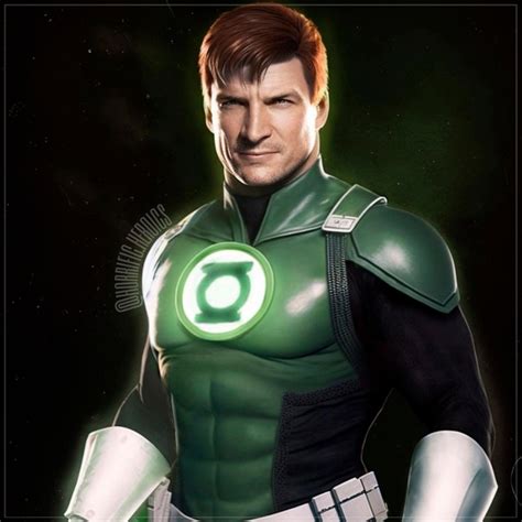 Nathan Fillion as the Green Lantern: | Batman World | Бэтмен | VK