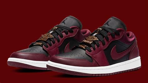 Jordan 1 Low Maroon Black | Where To Buy | DB6491-600 | The Sole Supplier