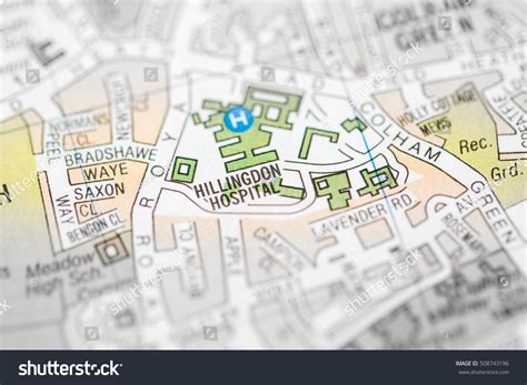 Hillingdon Hospital Map Of Site